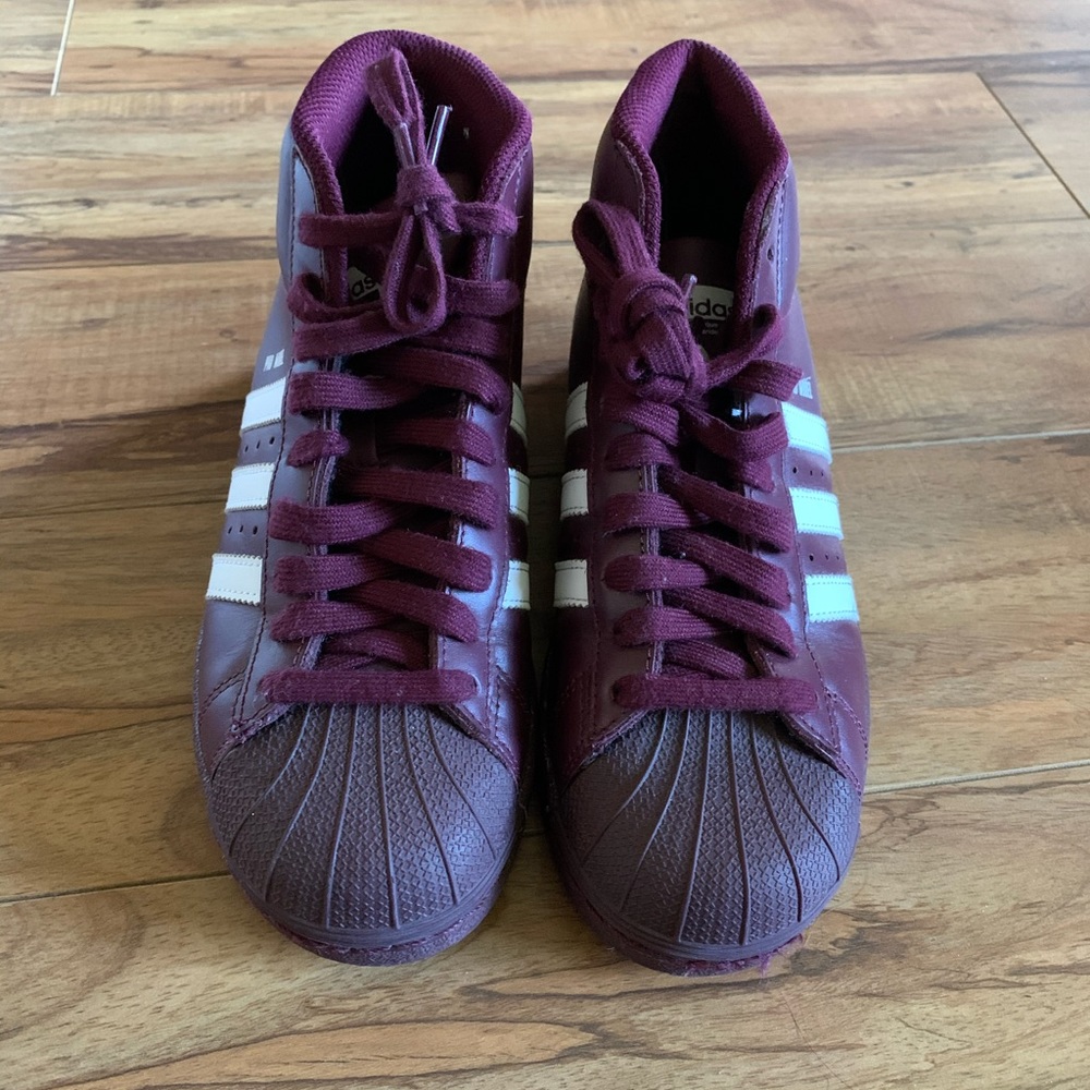 Youth Adidas Superstar Pro Model High-Top